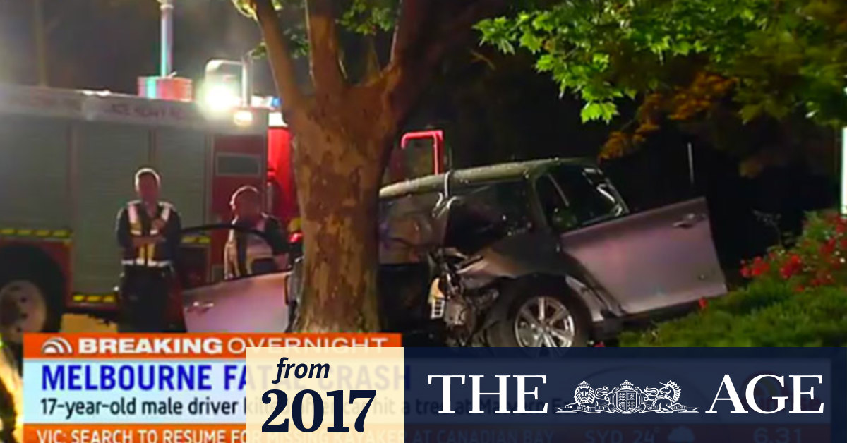 Video Teenager killed in Malvern East car crash